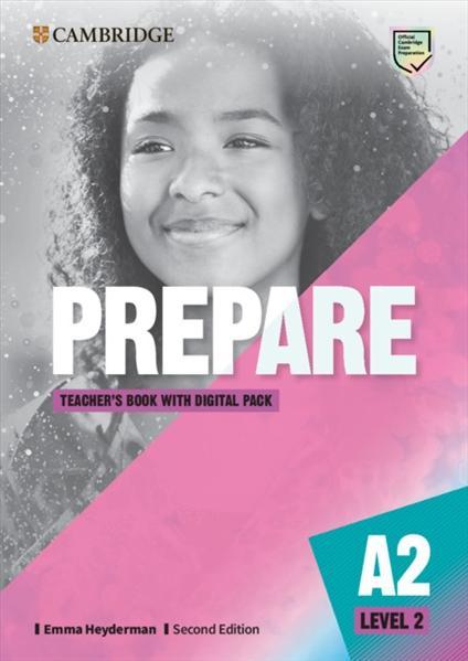 Kniha: Prepare 2/A2 Teacher´s Book with Digital Pack, 2nd - Heyderman Emma