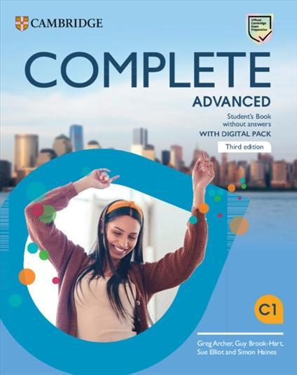 Kniha: Complete Advanced Student´s Book without Answers with Digital Pack, 3rd edition - Archer Greg