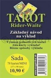 Kniha: Karty - Tarot Rider Waite-mini (karty + brožúrka) - Arthur Edward Waite