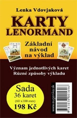 Kniha: Karty Lenormand - Lenka Vdovjaková