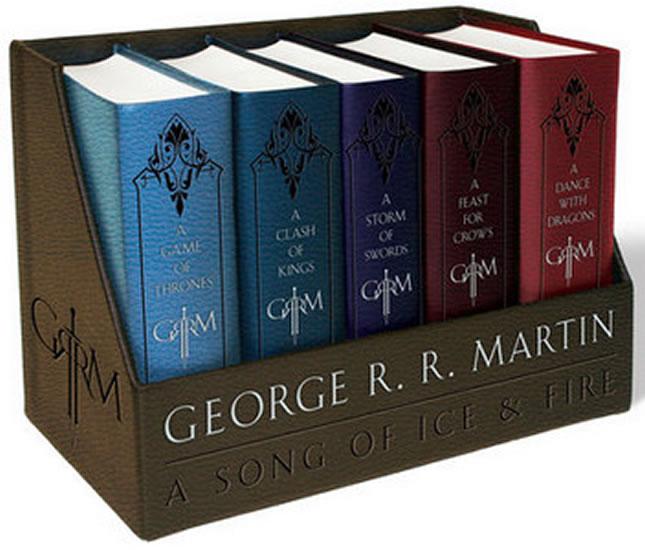 Kniha: A Game of Thrones Leather - Cloth Boed Set - Martin George R. R.