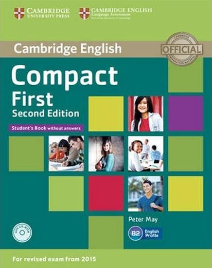 Kniha: Compact First 2nd Edition: Student´s Book without Answers with CD-ROM - May Peter