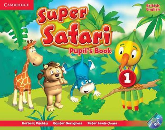 Kniha: Super Safari 1: Pupils Book with DVD-ROM - Puchta Herbert