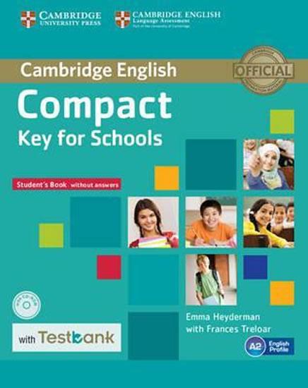 Kniha: Compact Key for Schools: Student´s Book without answers with CD-ROM with Testbank - Heyderman Emma