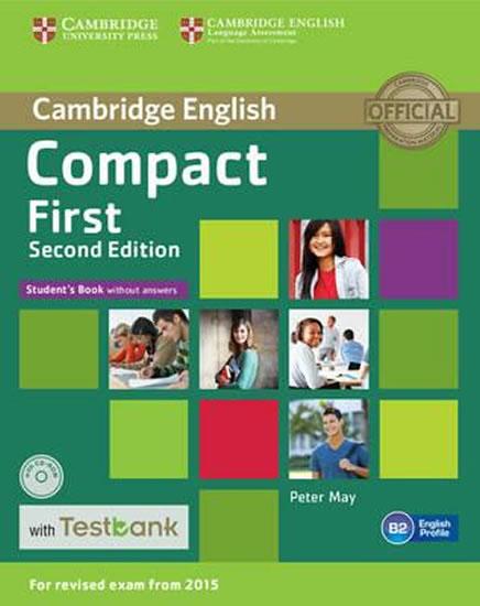 Kniha: Compact First 2nd Edition: Student´s Book without Answers with CD-ROM with Testbank - May Peter