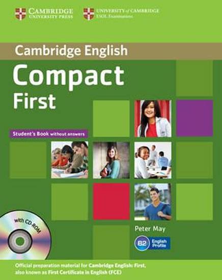 Kniha: Compact First Student´s Book without Answers with CD-ROM - May Peter