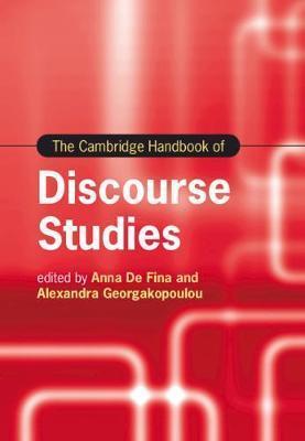 Kniha: The Cambridge Handbook of Discourse Studies - De Fina Anna