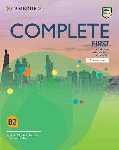 Kniha: Complete First B2 Workbook with answers with Audio, 3rd - Olivieri Jacopo