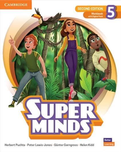Kniha: Super Minds 5 Workbook with Digital Pack British English - Puchta Herbert