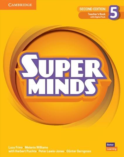 Kniha: Super Minds Level 5 Teacher`s Book with Digital Pack British English, Print/online, 2 Ed - Frino Lucy