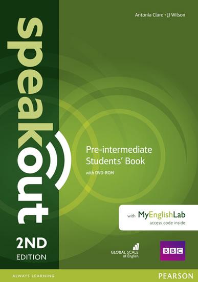 Kniha: Speakout Pre-Intermediate Students´ Book with DVD-ROM and MyEnglishLab Access Code Pack - Clare Antonia