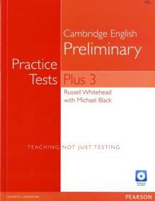 Practice Tests Plus PET 3 with Key and Multi-ROM/Audio CD Pack