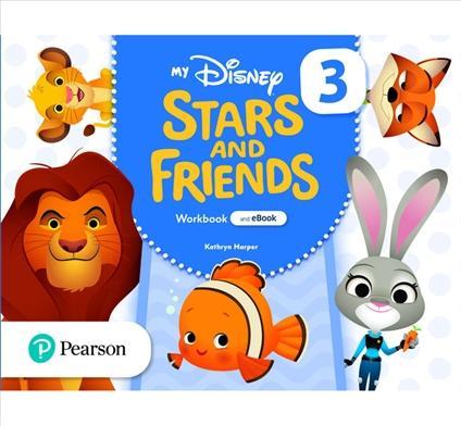 Kniha: My Disney Stars and Friends 3 Workbook with eBook - Harper Kathryn