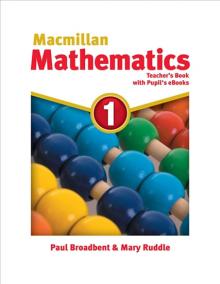 Macmillan Mathematics 1: Teacher´s Book with Student´s eBook Pack