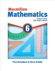 Macmillan Mathematics 6: Teacher´s Book with Student´s eBook Pack