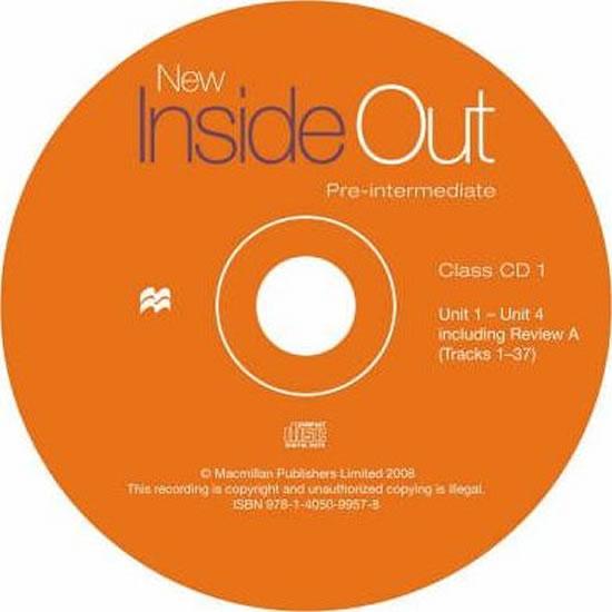 Kniha: New Inside Out Pre-Intermediate: Class Audio CDs - Kay Sue