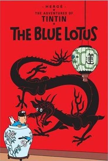 Kniha: Tintin 5 - The Blue Lotus - Hergé