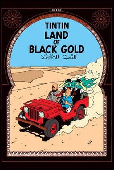 Kniha: Tintin 15 - Land of Black Gold - Hergé