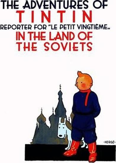 Kniha: Tintin 1 - Tintin in the Land of Soviets - Hergé