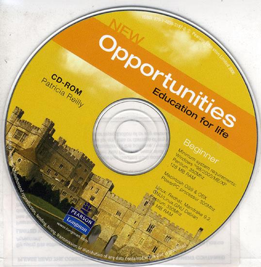 Kniha: New Opportunities Global Beginner Students´ CD-ROM - Reilly Patricia