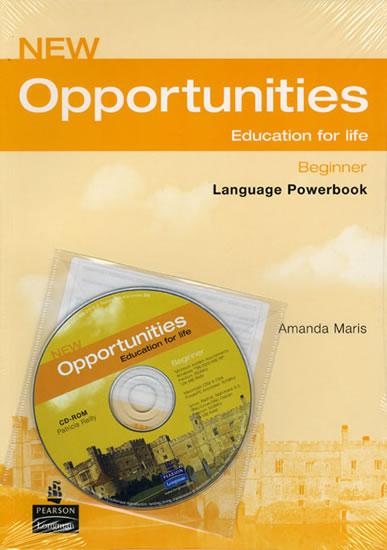 Kniha: New Opportunities Global Beginner Language Powerbook Pack - Maris Amanda