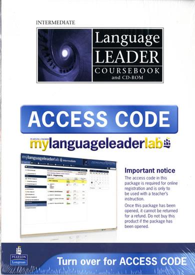 Kniha: Language Leader Intermediate Coursebook and CD-ROM and LMS and Access Card Pack - Cotton David
