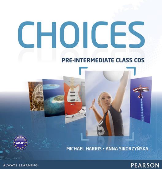 Kniha: Choices Pre-Intermediate Class CDs 1-6 - Harris Michael