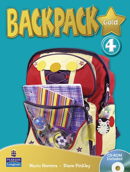 Kniha: Backpack Gold 4 SBk - CD Rom N/E Pk - Pinkley Diane