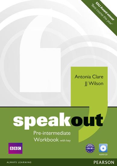 Kniha: Speakout Pre Intermediate Workbook with Key and Audio CD Pack - Clare Antonia