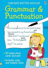 Grammar and Punctuation: 50 wipe-clean cards and pen