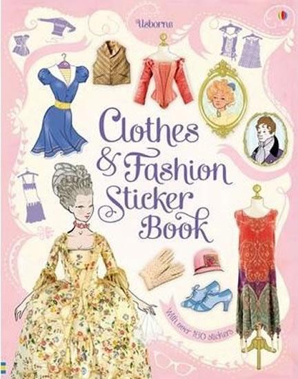 Kniha: Clothes and Fashion Sticker Book - Brocklehurstová Ruth