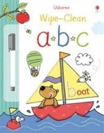 Kniha: Usborne Wipe-Clean: A, B, C - Alphabet - Brooks Felicity