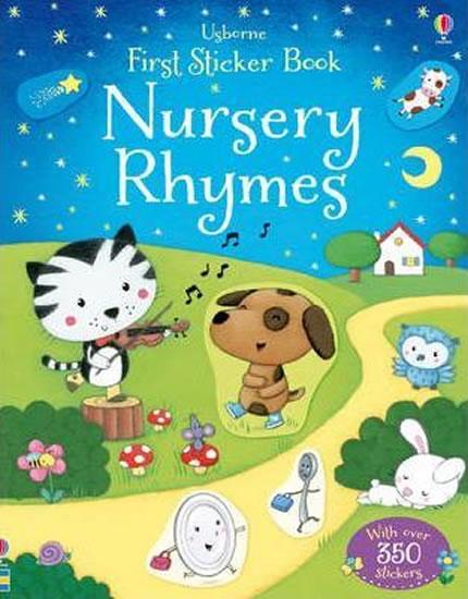 Kniha: Nursery Rhymes: First Sticker Book - Brooks Felicity