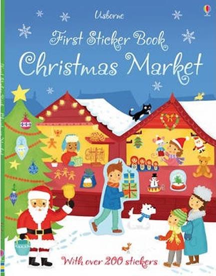 Kniha: First Sticker Book Christmas Market - Maclaine James