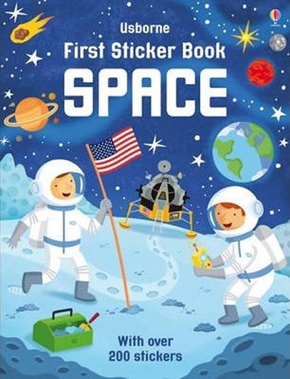 Kniha: First Sticker Book Space - Tudhope Simon