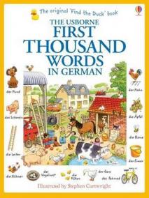 First Thousand Words in German