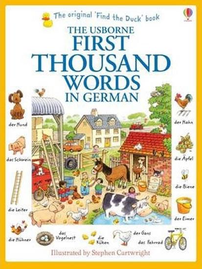 Kniha: First Thousand Words in German - Amery Heather