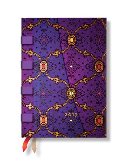 Kniha: Diář 2013 - French Ornate Violet - 12 měsíční, midi 120x170 Day-at-a-Timeautor neuvedený