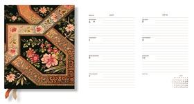 Kniha: Diář Filigree Floral Ebony 2016 18měsíční HORautor neuvedený