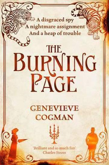 Kniha: The Burning Page - Cogman Genevieve