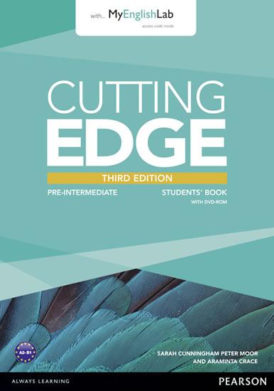 Kniha: Cutting Edge 3rd Edition Pre-Intermediate Students´ Book with DVD and MyEnglishLab Pack - Crace Araminta