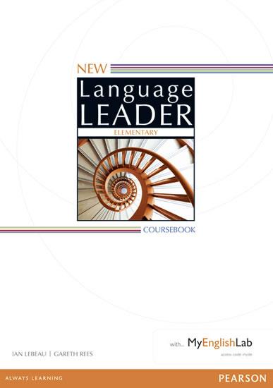 Kniha: New Language Leader Elementary Coursebook with MyEnglishLab Pack - Rees Gareth