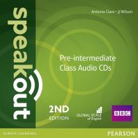 Speakout Pre-Intermediate 2nd Edition Class CDs (2)