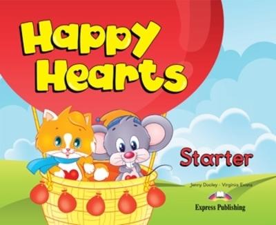 Kniha: Happy Hearts Starter - Pupil´s Book(+ Stickers, Press Outs and multi-ROM PAL) - Jenny Dooley