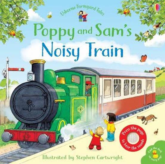 Kniha: Poppy and Sam´s Noisy Train Book - Taplin Sam