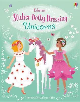 Kniha: Sticker Dolly Dressing Unicorn - Watt Fiona