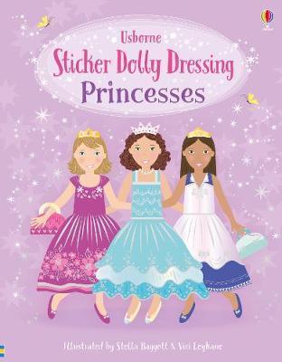 Kniha: Sticker Dolly Dressing Princesses - Watt Fiona