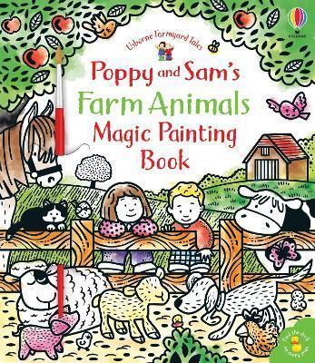 Kniha: Poppy and Sam´s Farm Animals Magic Painting Book - Taplin Sam