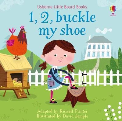 Kniha: 1. 2. Buckle My Shoe Little Board Book - Punter Russell