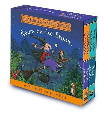 Kniha: Room on the Broom and The Snail and the Whale Board Book Gift Slipcase - Donaldson Julia